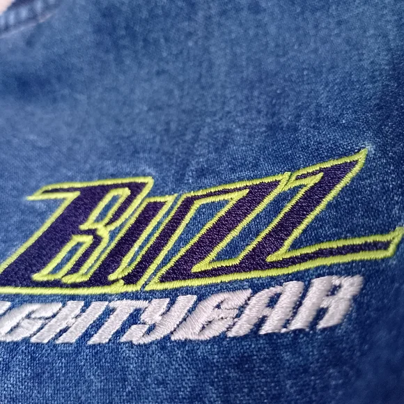 Disney Toy Story Buzz Lightyear Kids Denim Jacket - Picture 11 of 13